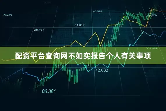 配资平台查询网不如实报告个人有关事项