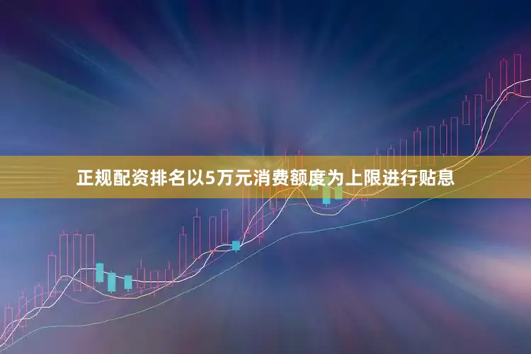 正规配资排名以5万元消费额度为上限进行贴息